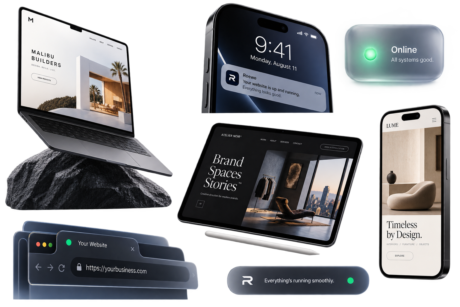 Roewe digital architecture management dashboard